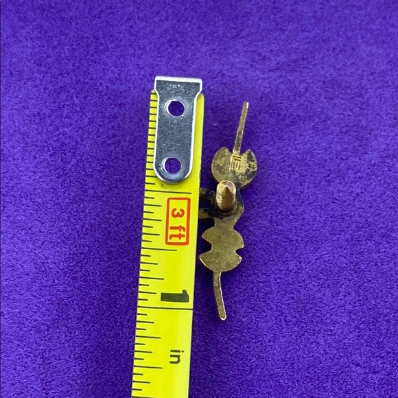 💛 Vintage 10k Gold Filled MAC Logo Pin | Small Collectible Lapel Pin - Picture 3 of 4